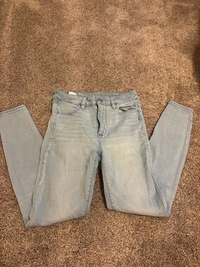 American Eagle Outfitters Light Wash Blue Jeggings